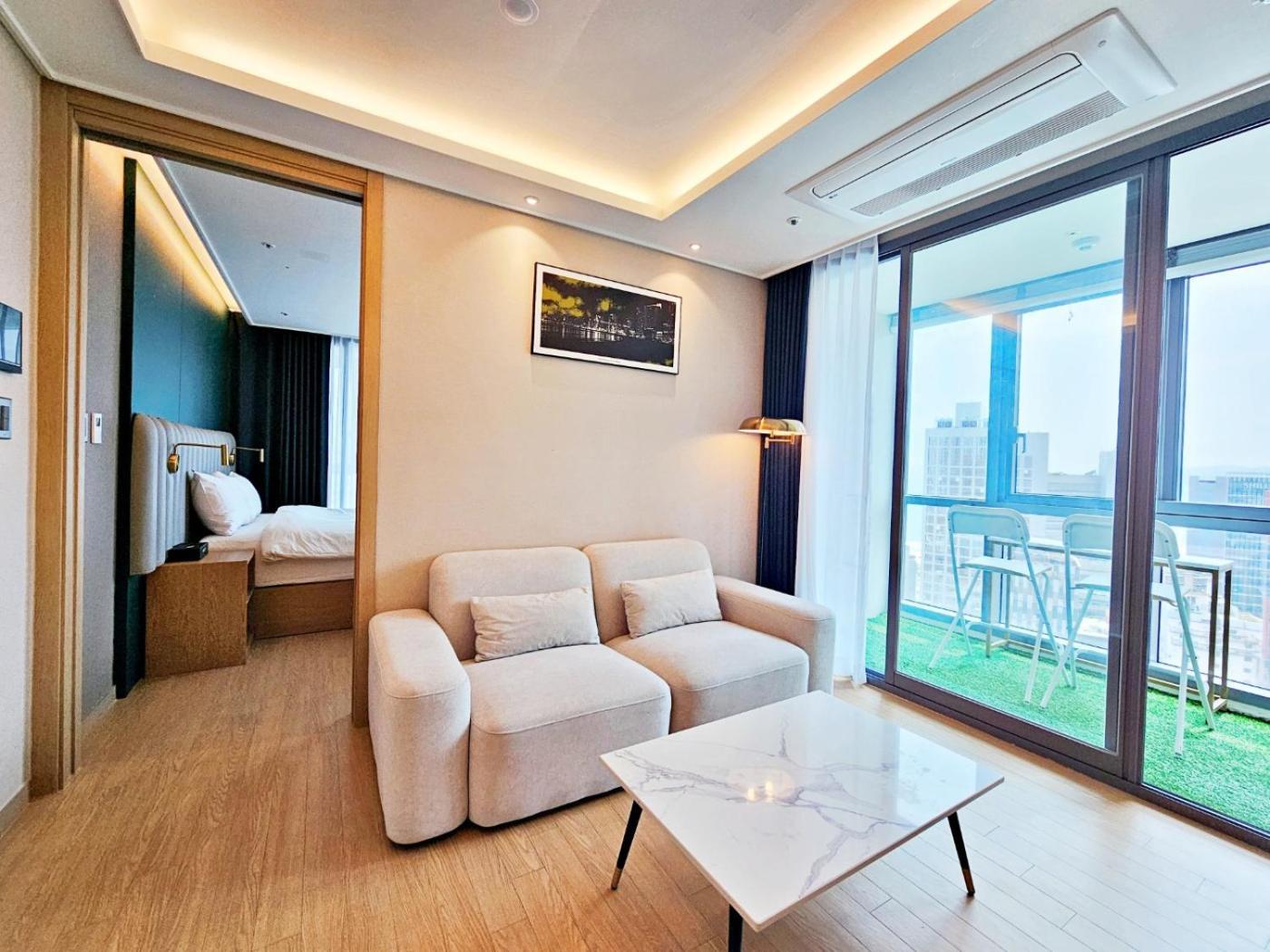Haeundae Lamer Stay Пусан Экстерьер фото
